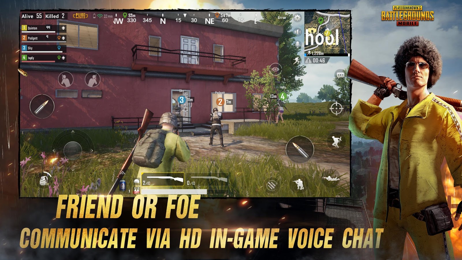 PUBG Mobile国际服体验，热血竞技，激情无限- Mobile 国际服是一款备受全球玩家喜爱的多人在线战斗竞技游戏。作为一款全球化的手机游戏， 国际服在各个国家和地区都有着大量的忠实粉丝。  第3张